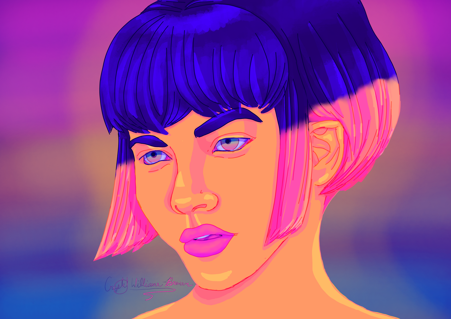 Cyberpunk Bob