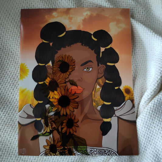 Sunflower Bubbles