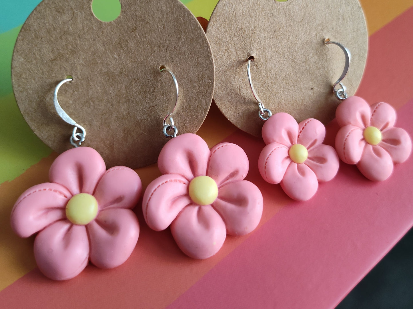Chunky Fabric Flowers