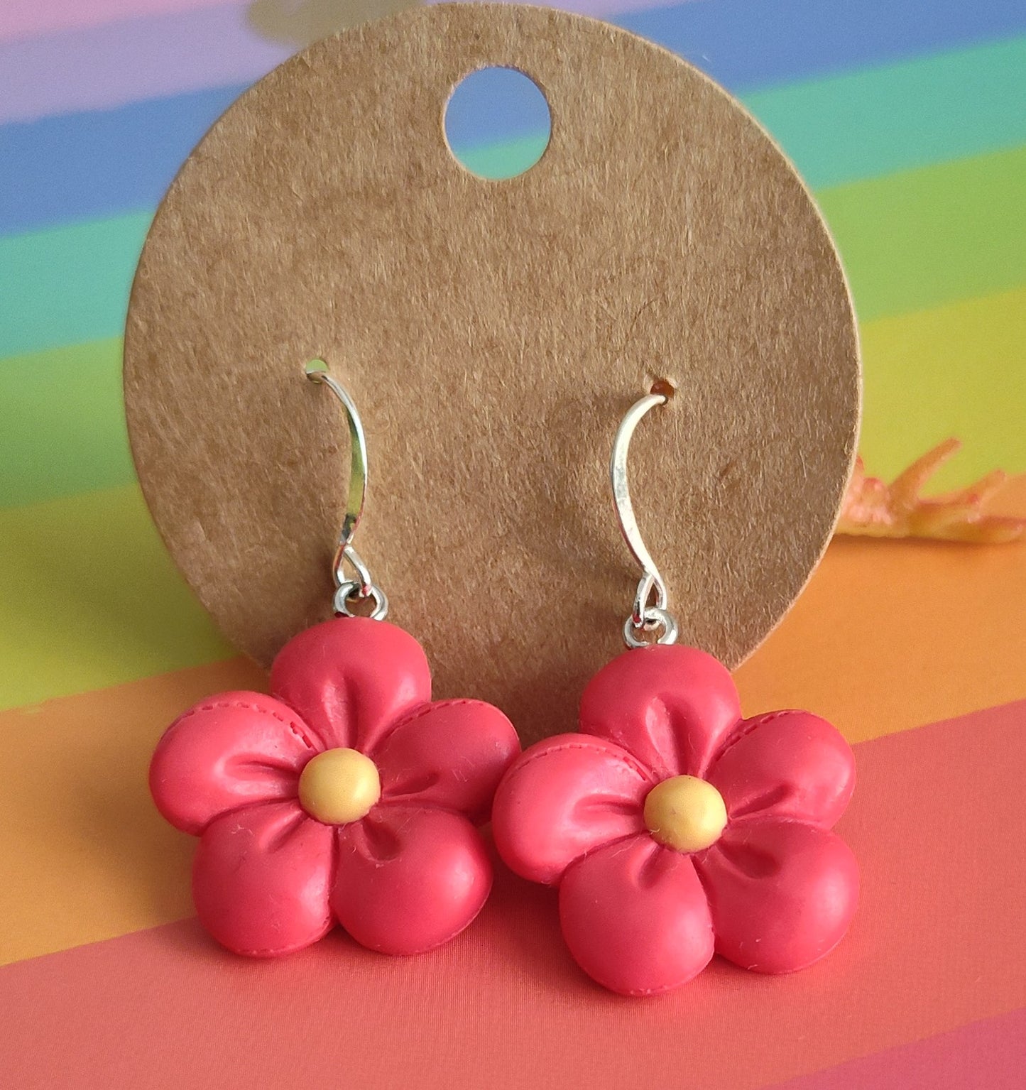 Chunky Fabric Flowers